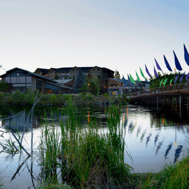 A view from the riverside where our Qualified Intermediary works from.